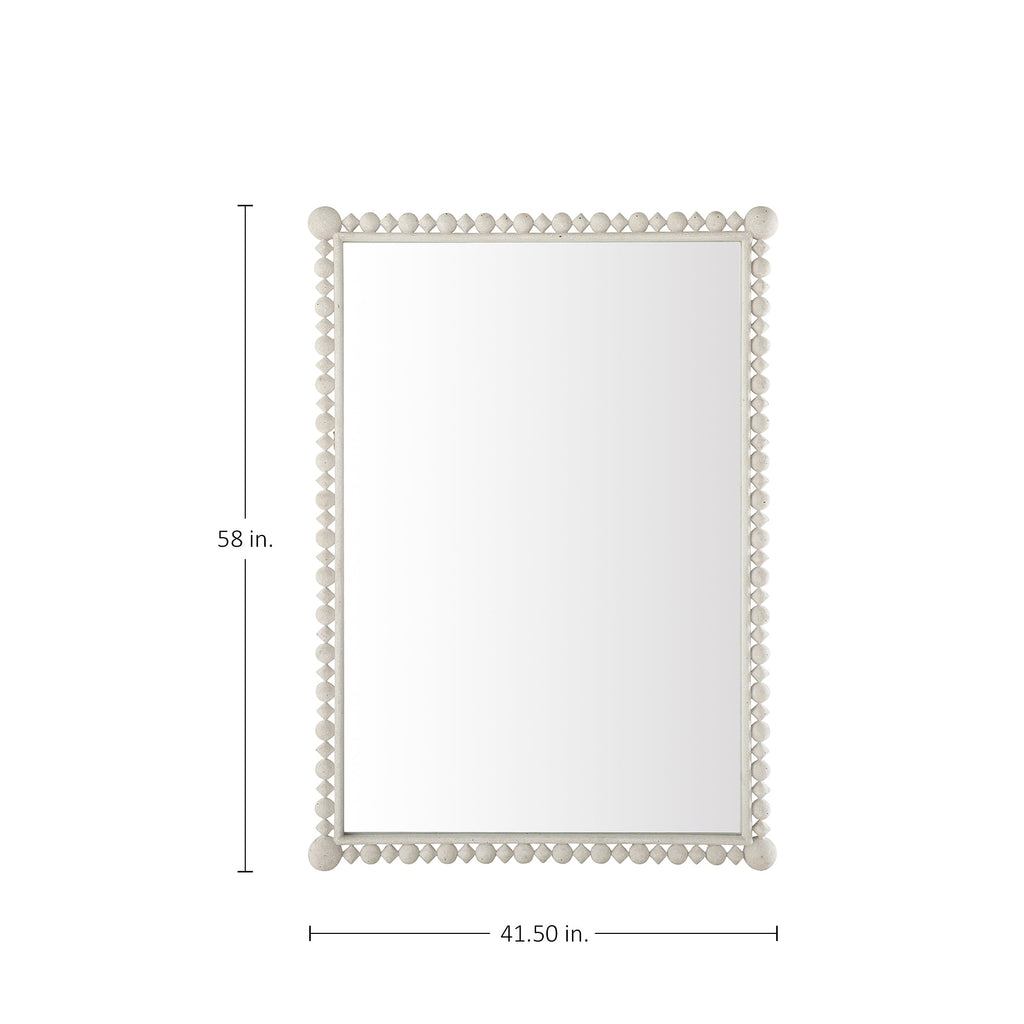 Beau Mirror - White