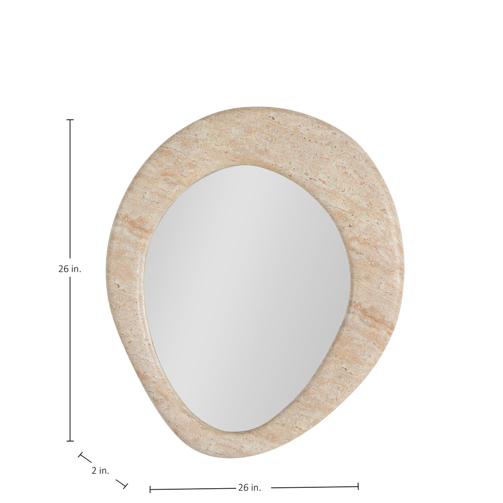 Delphi Round Mirror