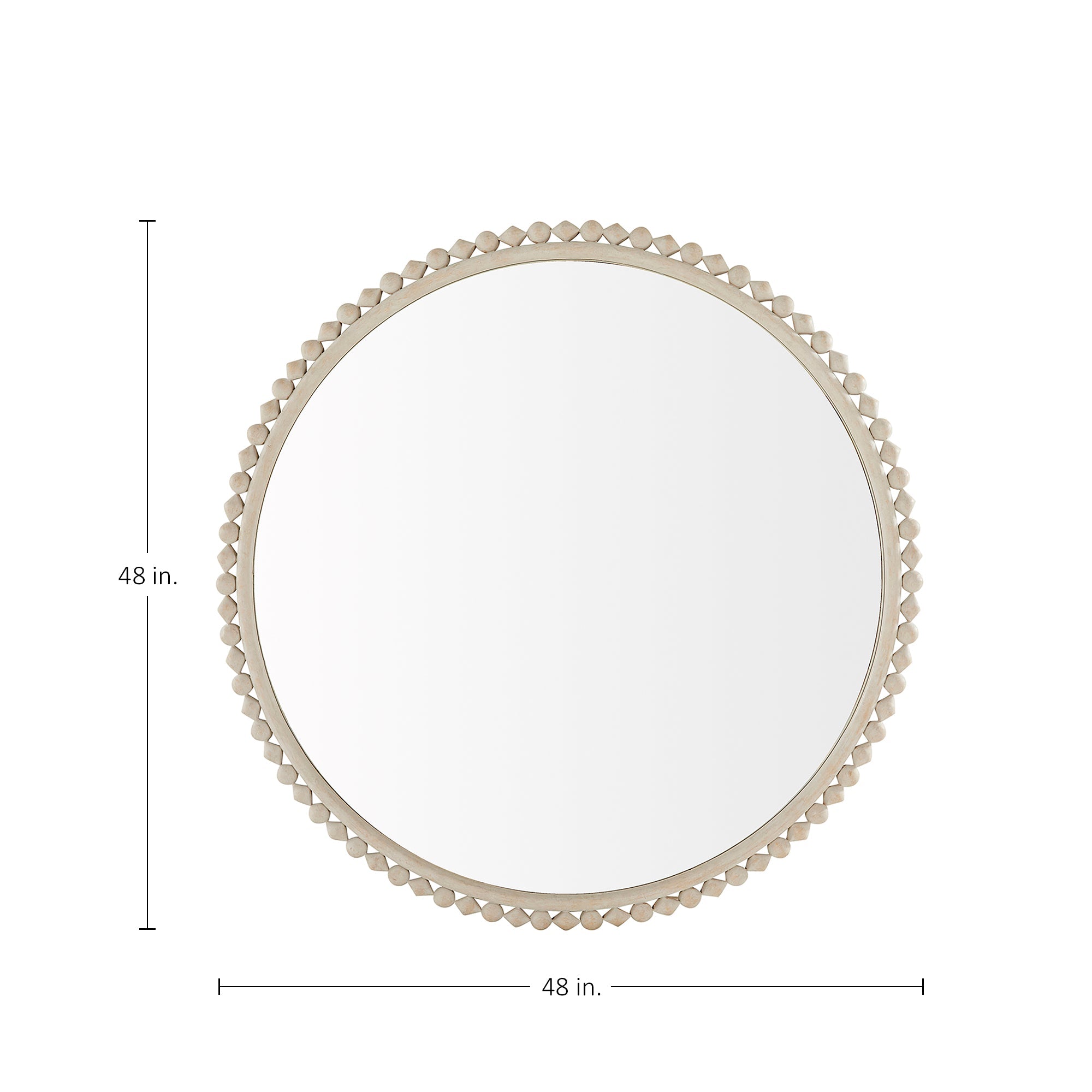 Belle Mirror - Round - 48'
