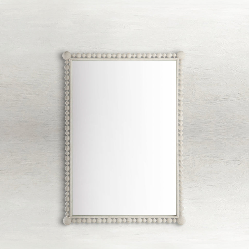 Beau Mirror - White
